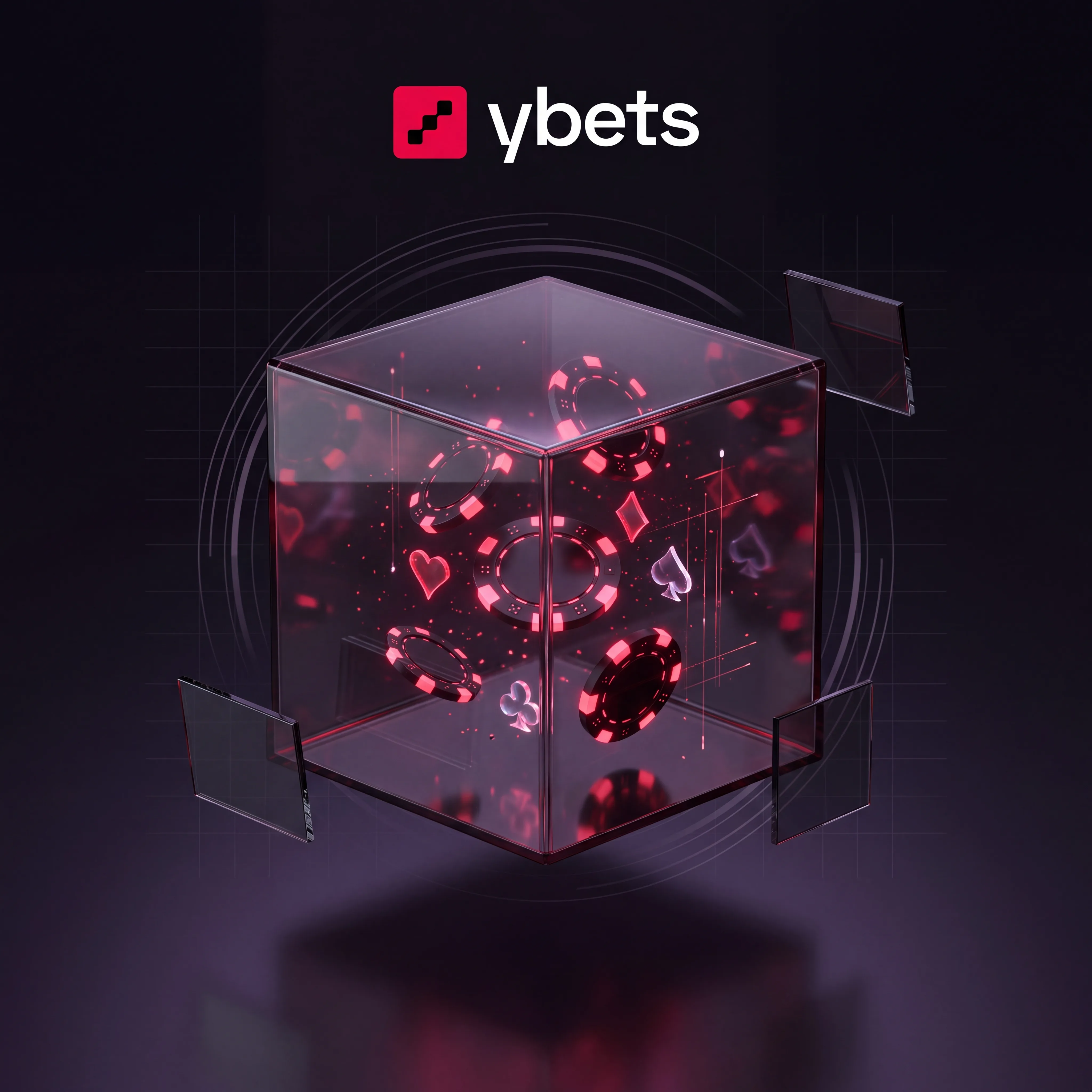 Illustratie van Ybets casinospellen