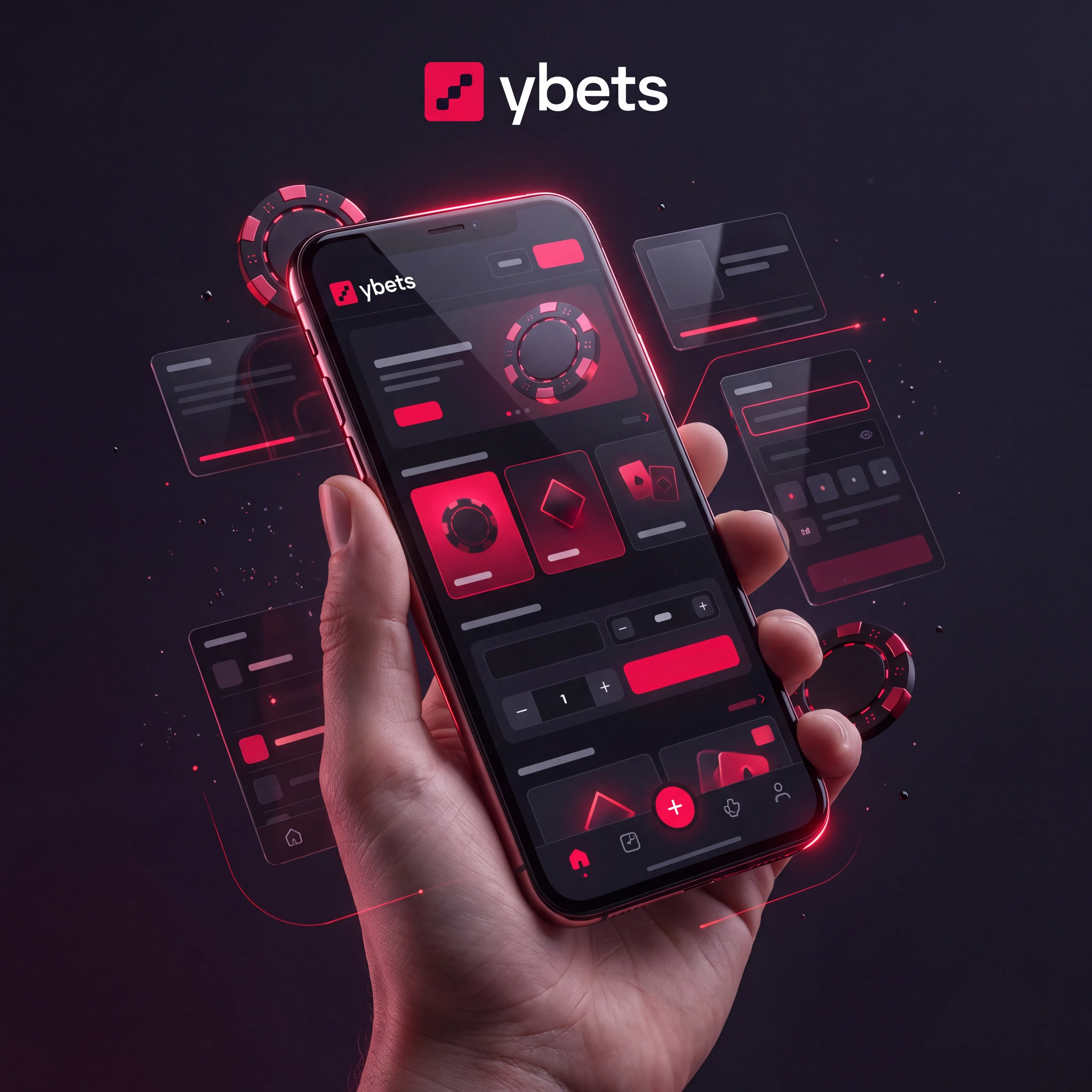Ybets mobile casino interface